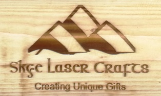 Skye Laser Crafts wooden sign