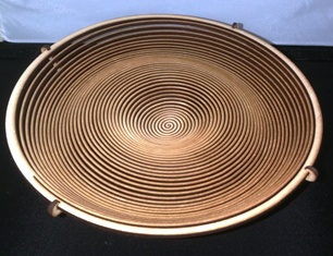 Spiral bowl created by Skye Laser Crafts