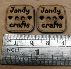 Buttons for Jandycrafts by Skye Laser Craft